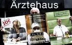 &Auml;rzteprotest gegen die Praxisgeb&uuml;hr (dpa)